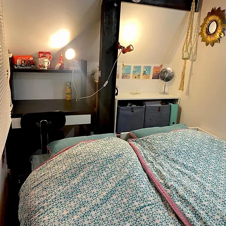 Appartement Loft Character With A View Of Court Parijs